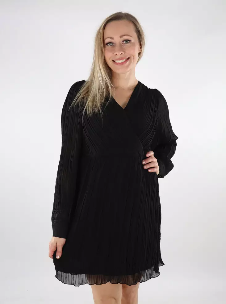 Only pleated dress black - Dresses and tunics - 137216 - 1