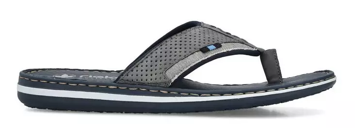 Rieker men's flip-flops 21084-42 grey - Men's sandals - 140776 - 1