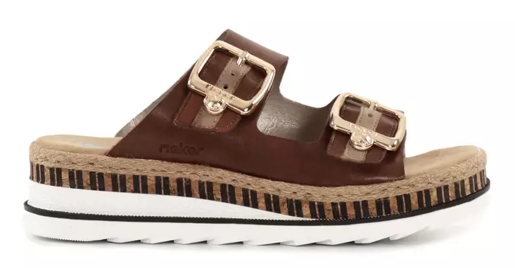 Rieker women's mules V7955-24 brown - Rieker mules - 137966 - 1