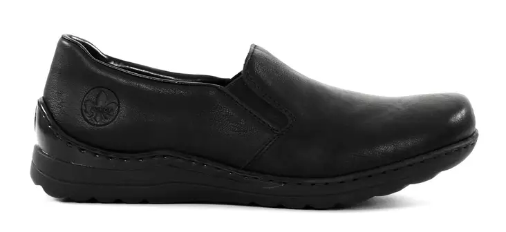 Rieker women's wide-soled walking shoes 48964-00 black - Rieker women`s walking shoes - 137756 - 1