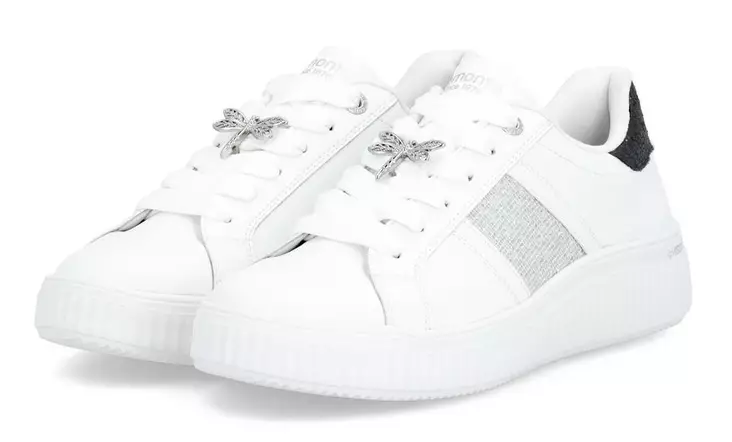 Rieker Remonte women's wide-last sneakers/walking shoes D3E02-80 white - Rieker women`s walking shoes - 140256 - 1