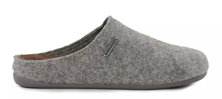 Shepherd Slippers Cilla grey - Women's slippers - 137576 - 1