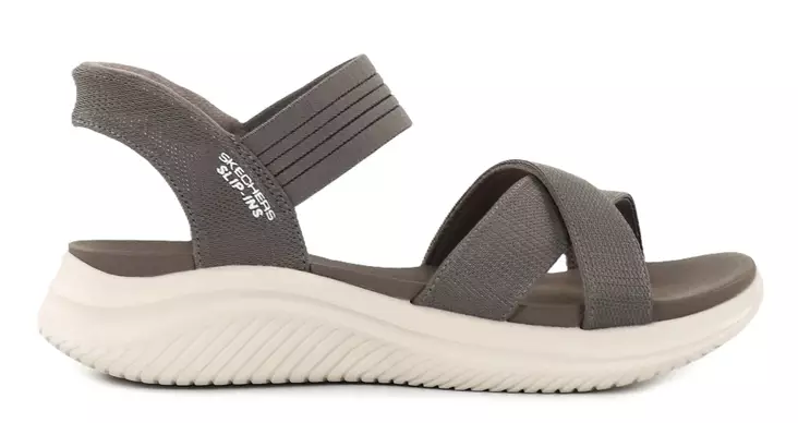 Skechers Women's Slip Ins Sandals 119975/DKTP ULTRA FLEX 3.0 SANDAL - NEVER BETTER dark taupe - Skechers women`s sandals - 140646 - 1