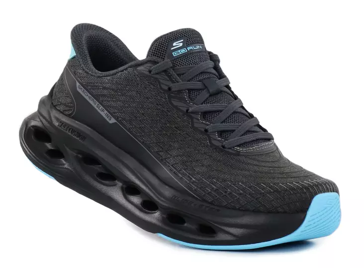 Skechers Women's Sneakers 129404/BKBL MAX CUSHIONING GLIDE STEP - SAPPHIRE black/blue - Skechers women`s sneakers - 140306 - 1