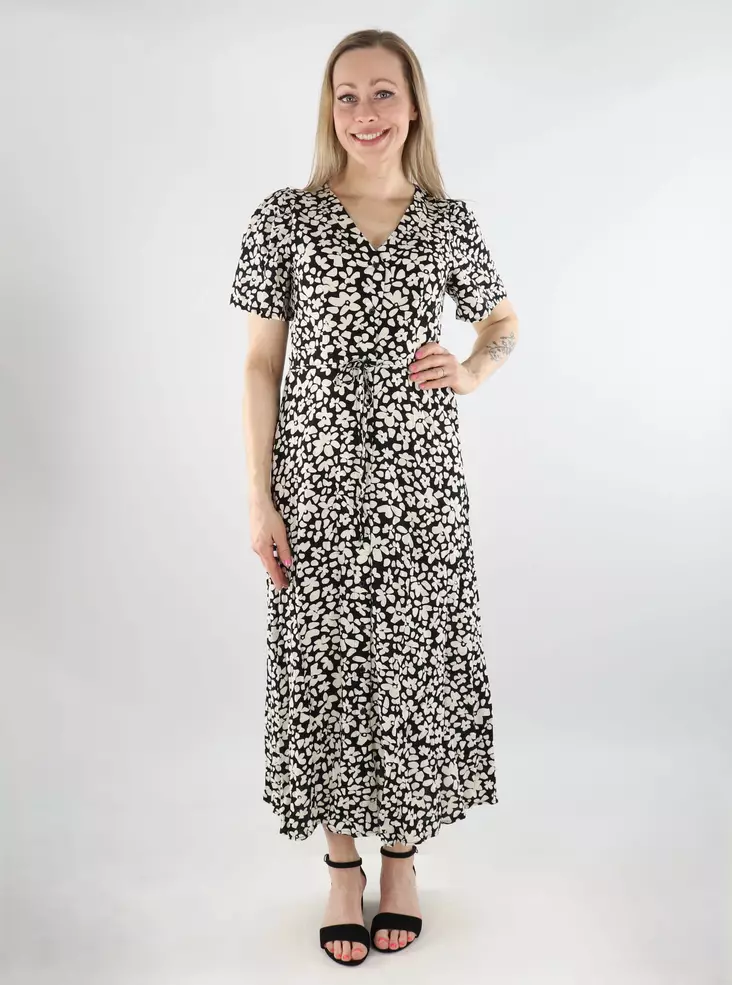 Vero Moda floral dress black/sussie sno - Dresses and tunics - 138126 - 1