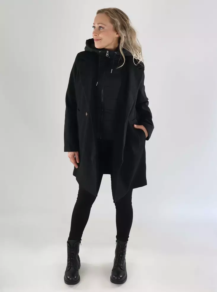 Vero Moda Jacket VMGRACE COAT black - Women's light jackets - 141706 - 1