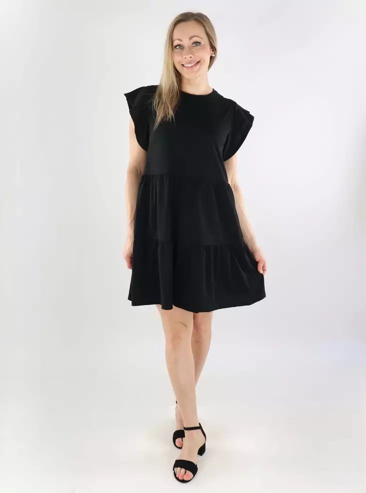 Vila short dress VISUMMER SS black - Dresses and tunics - 131236 - 1