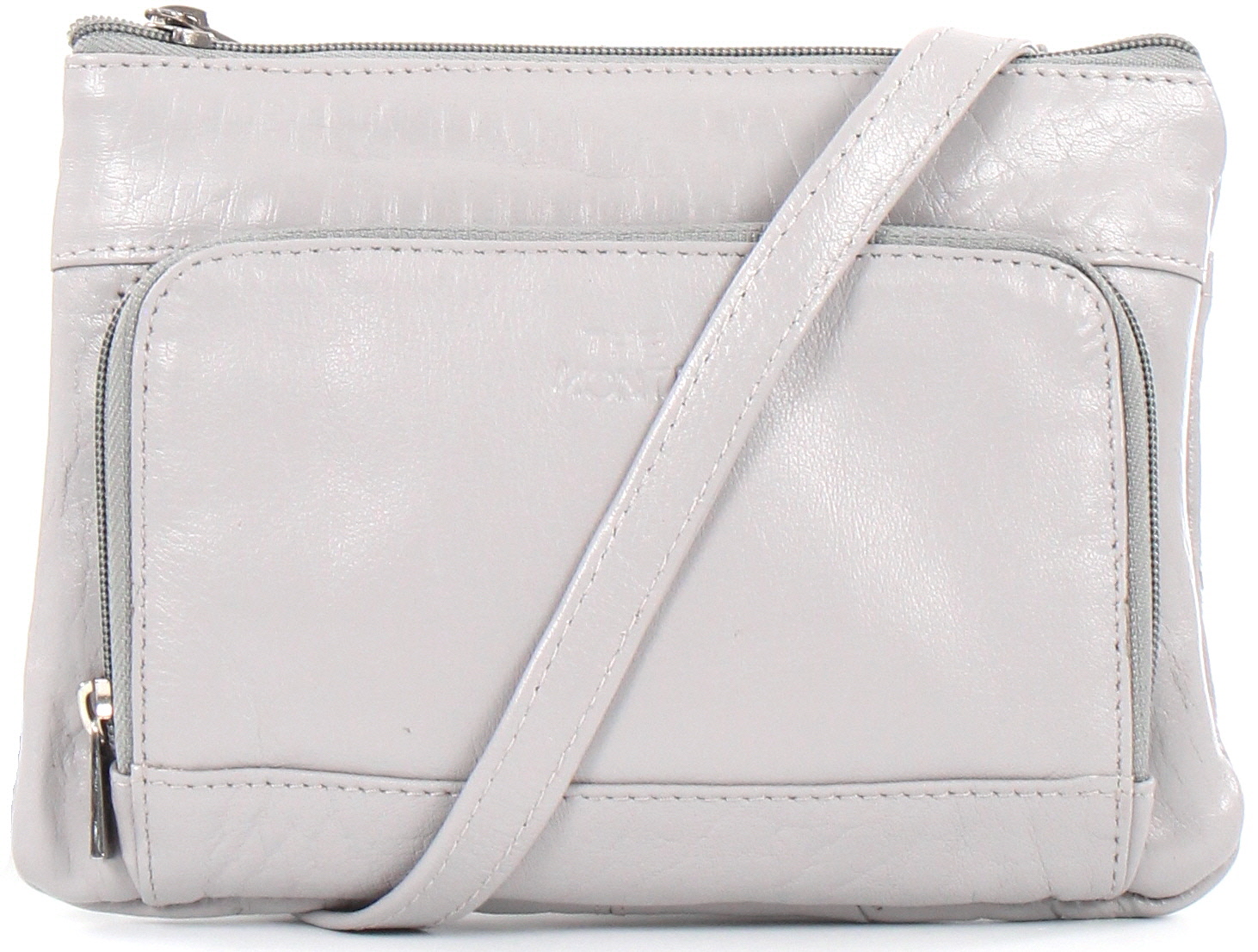 small grey shoulder bag