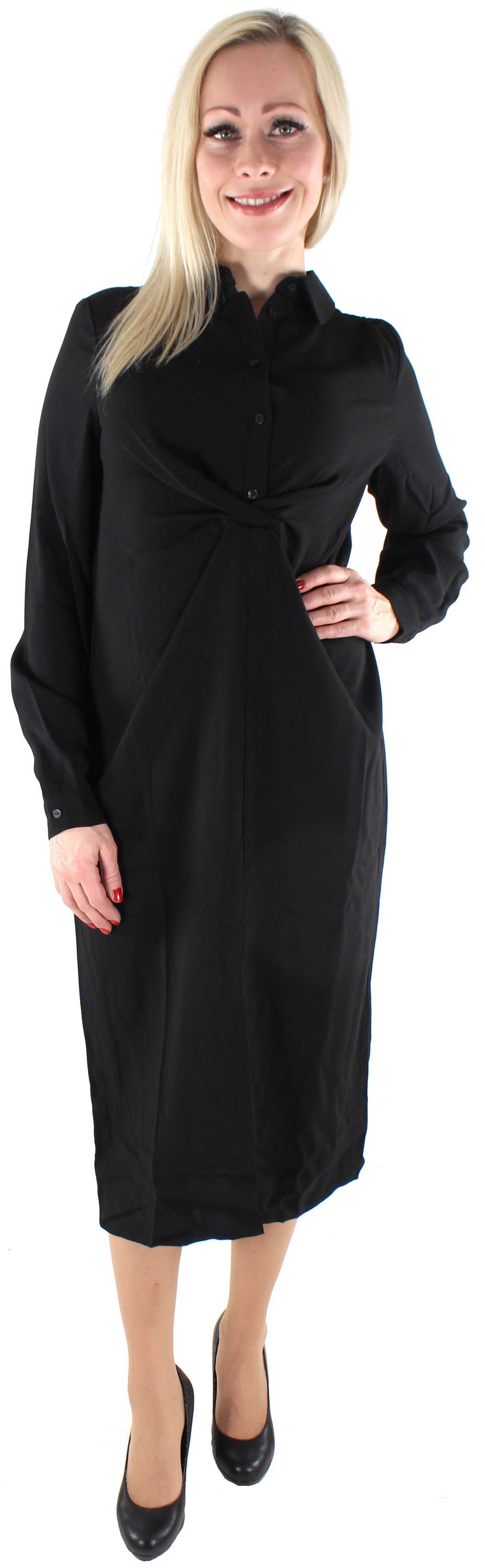 Vila Clothes Bicolor Polyester Casual Dress