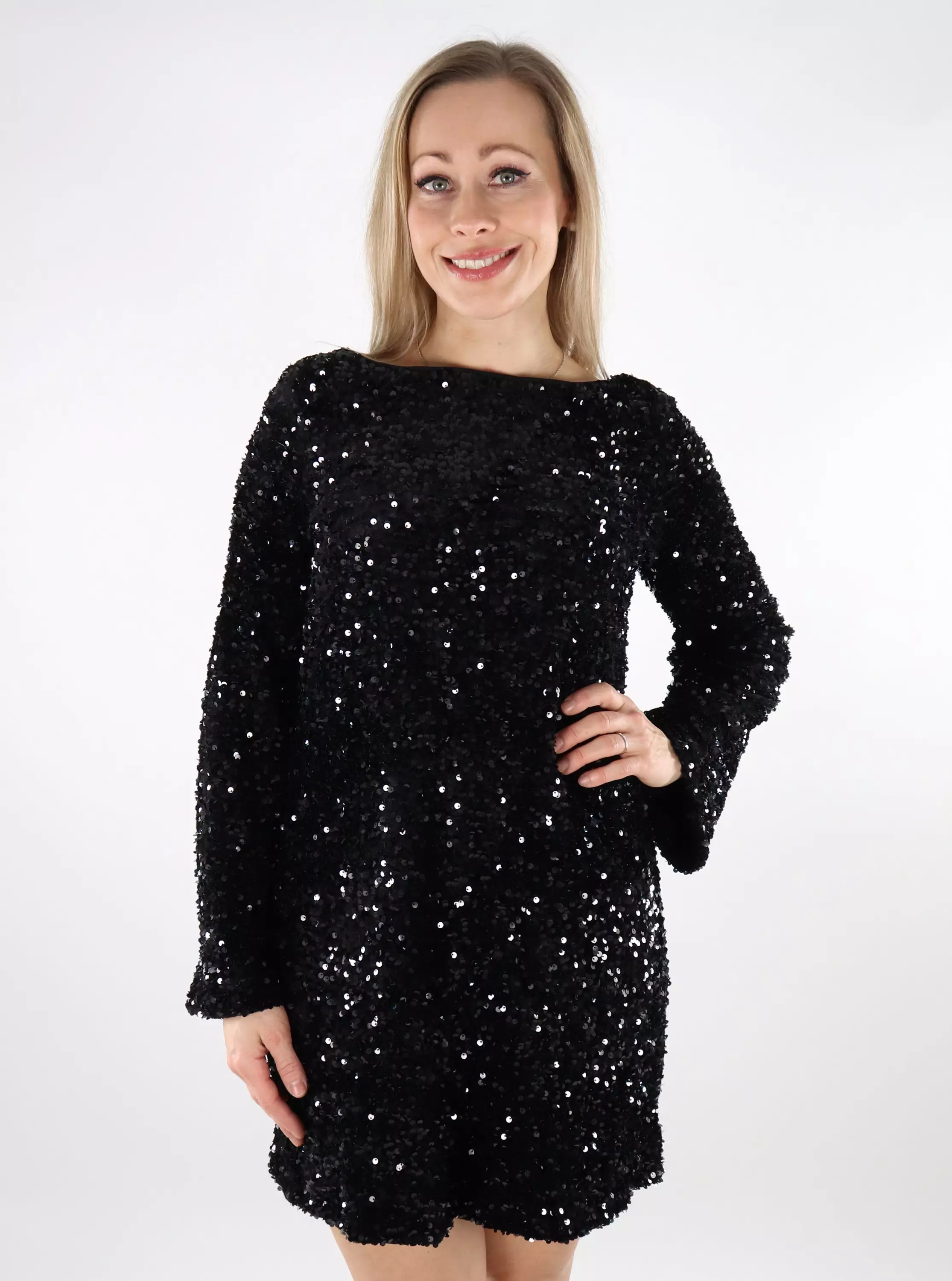 green emerald velvet dress Alessia Sequin Gown