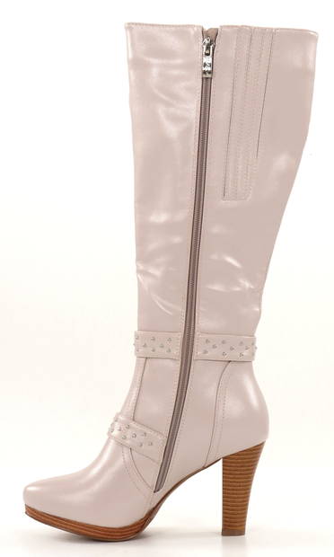 Fuzz Boots 6175-051 nude pink - Women's boots - 134367 - 2