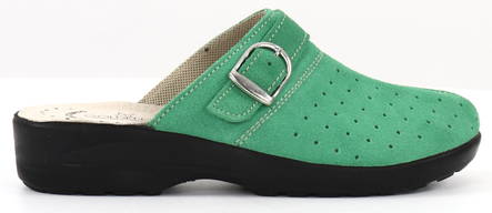 Golder Fit Mules 616 green - Women's work shoes - 127957 - 1