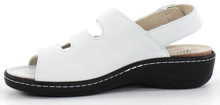 Hickersberger Sandals 5109 8080, White - Women's work shoes - 123627 - 2