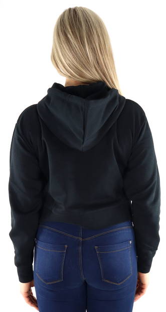 JJXX Zippered Hoodie hood black - Women's hoodies and colleges - 132797 - 2