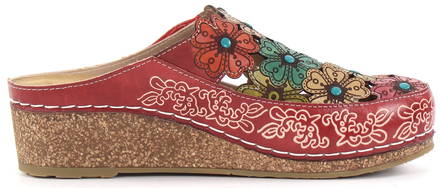Laura Vita Mules Facscineo 11 Red - Women's mules - 131077 - 1
