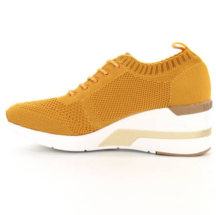 Mustang Sneakers 1303-304-6, Yellow - Women's sneakers - 126287 - 2