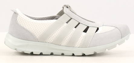 Natura Walking Shoes Christine, Taupe/Bone - Women's walking shoes - 128677 - 1