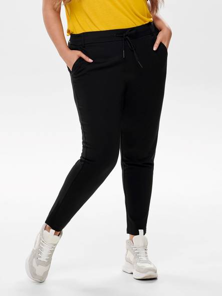 Only Carmakoma Women's Plus size Pants Goldtrash black - Women's trousers - 127837 - 1