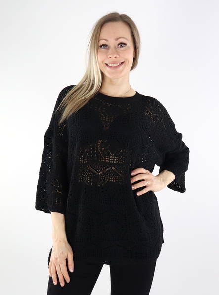Only women's sweater Beachie Loose black - Women's knitwear - 135507 - 1