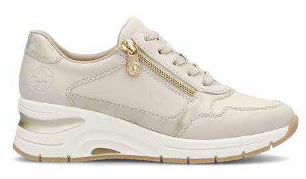 大学生 割引 Rieker Wedge sneakers N9301-60 beige - Stilettoshop.eu webstore 乳液・ミルク