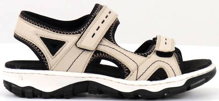 Rieker Sandals 68866-60, beige - Rieker women`s sandals - 130067 - 1