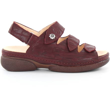Think! Sandals Cambio, Wine Red - Women's work shoes - 126767 - 1