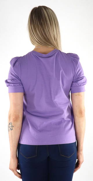 Vero Moda Women's T-Shirt purple - Women's T-shirts - 133747 - 2
