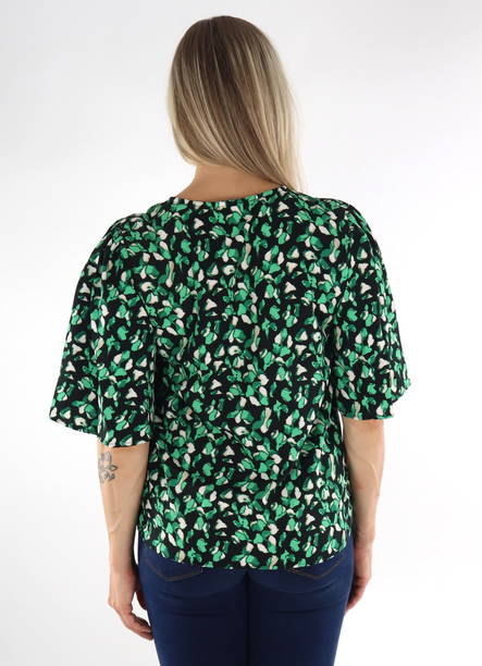 Vila Shirt 3/4 black/Bri - Women's long sleeved shirts - 134227 - 2