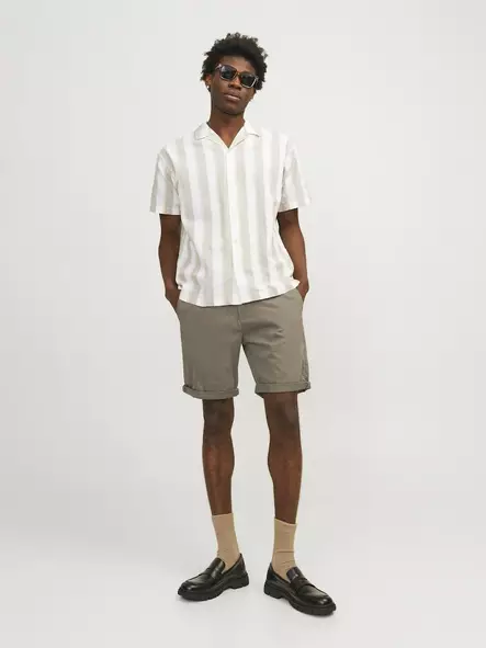 Jack&Jones men's chino shorts Bowie bungee cord - Men's shorts and capri - 136347 - 1