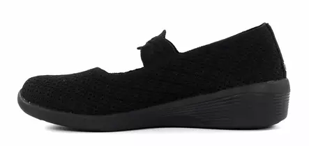 Skechers ballerinas 158565/BBK ARYA - THAT'S SWEET black - Skechers women`s sneakers - 136427 - 2