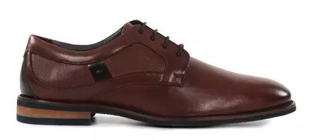 Topman genuine leather dress shoes/walking shoes 15040 25 medium brown - Men's walking shoes - 138547 - 1