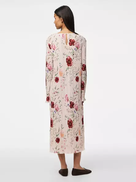 Pieces floral dress Midi pink tulle/flowers - Dresses and tunics - 138847 - 2