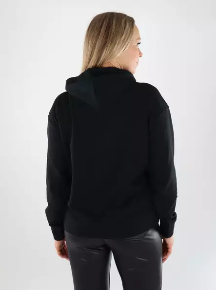 JDY women's hoodie Hood black - Women's hoodies and colleges - 139047 - 2