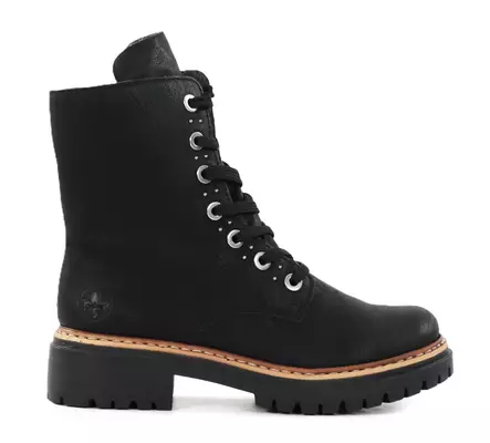 Rieker women's ankle boots 72612-00 black - Rieker ankle boots - 139117 - 1