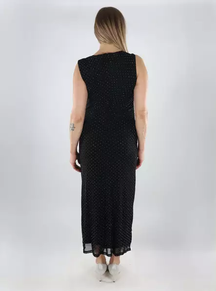Vila glitter dress O-Neck black beauty - Dresses and tunics - 139957 - 2