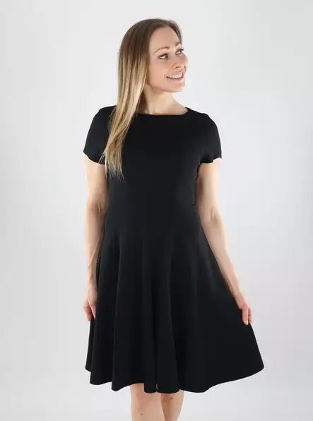 Only A-line dress Flowy black - Dresses and tunics - 140157 - 1