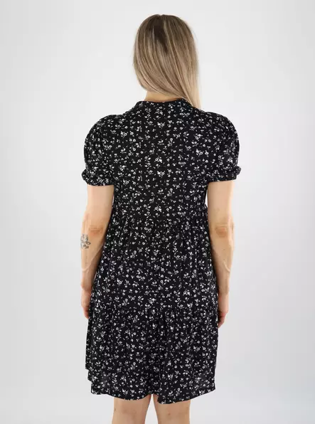 JDY short dress black/cd ditsy - Dresses and tunics - 140957 - 2