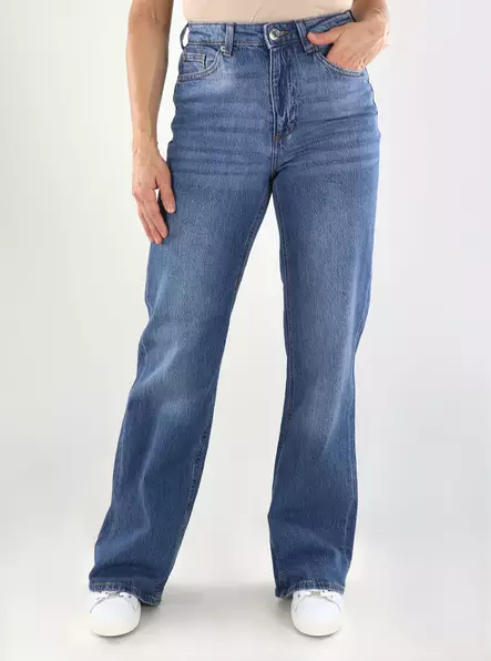 Vero Moda jeans HR WIDE RA380 medium blue - Women's jeans - 141457 - 1
