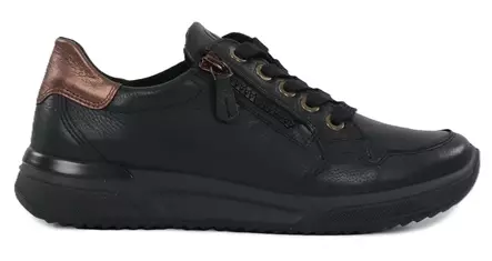 Ara walking shoes 12-52604 black K-last - Wide last walking shoes - 141557 - 2