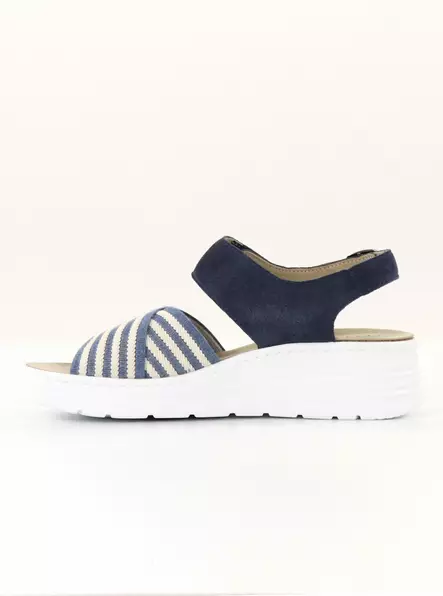 Hickersberger women's sandals with herbal sole 2641 7301 blue - Women's work shoes - 136467 - 2