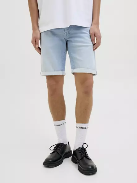 Jack&Jones Men's Denim Shorts Rick blue denim - Men's shorts and capri - 138367 - 1