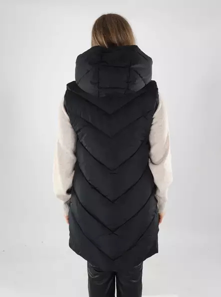 JDY women's Padded Vest Waistcoat black - Women's vests - 139507 - 2