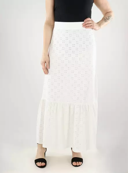 JDY long skirt Ankle cloud dancer - Skirts - 140327 - 1