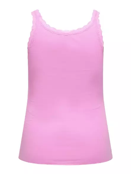 Only Carmakoma Top begonia pink - Women's tank tops - 140807 - 2