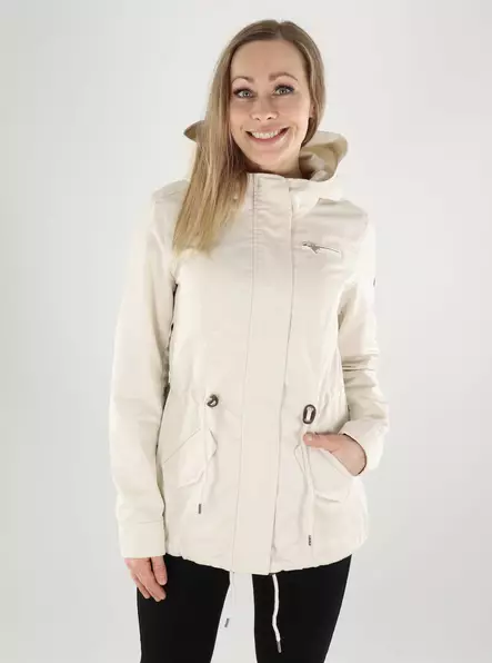Only women's jacket Canvas Parka moonbeam - Women's light jackets - 140407 - 1