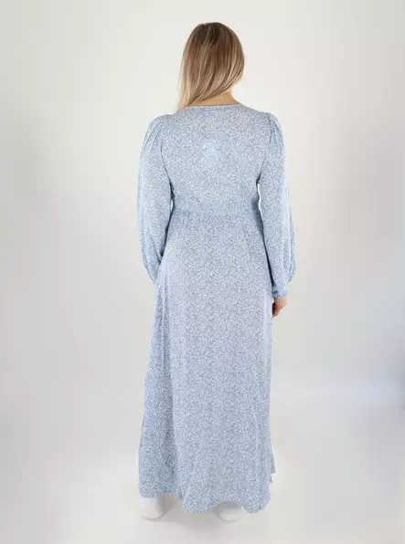 Pieces dress cashmere blue/ditsy flow - Dresses and tunics - 141027 - 2