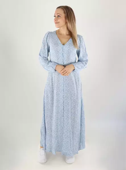 Pieces dress cashmere blue/ditsy flow - Dresses and tunics - 141027 - 1