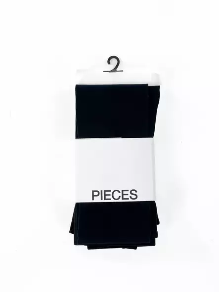 Pieces Tights Light black/nude fleece - Women's socks and tights - 137677 - 2