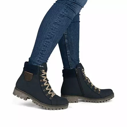 Rieker Ankle Boots 785F8-14, Blue - Rieker ankle boots - 122097 - 2