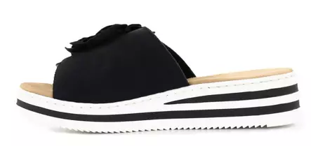 Rieker women's Mules V0252-00 black - Women's mules - 137947 - 2
